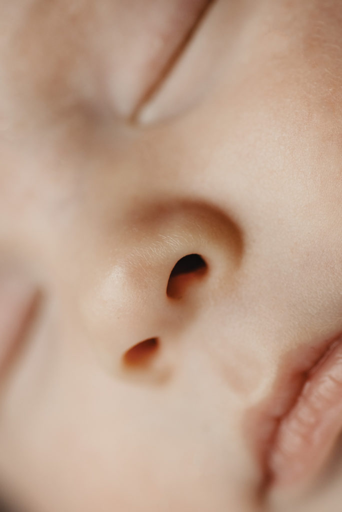 zdjęcia makro noworodek
