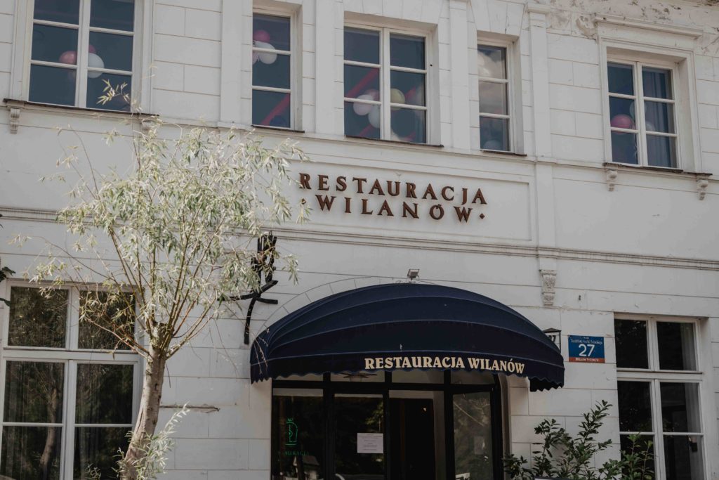 restauracja wilanów chrzciny